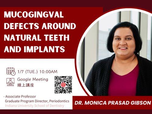 International speaker Dr. Monica Gibson @ Taipei Medical University